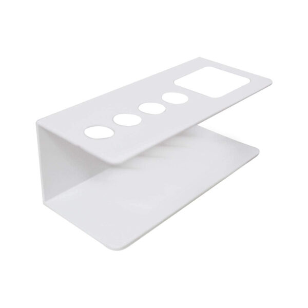 OBASIX®Whiteboard Marker & Duster Holder | Color White In Aluminium