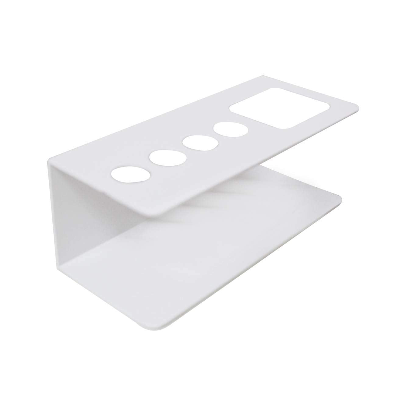 OBASIX®Whiteboard Marker & Duster Holder | Color White In Aluminium