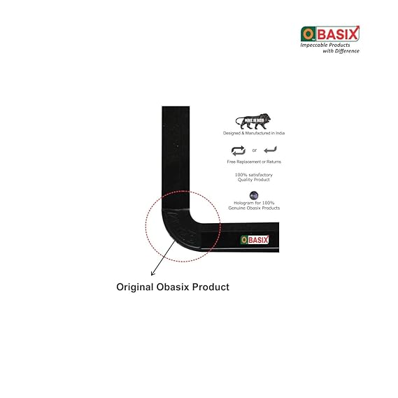 OBASIX® Superior Series White Board 1.5x2 Feet Magnetic | Heavy Aluminium Frame Black SMWBPCB4560 - Image 4