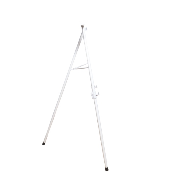 OBASIX® Clip Adjstable Heavy-Duty Tripod Stand | Powder Coated White | Tripod Display Stand for Whiteboard, Notice Board, Blackboard | Supports Up to 2x4 Ft boards | Ideal for Office, Presentation, Display & Advertising - Image 5